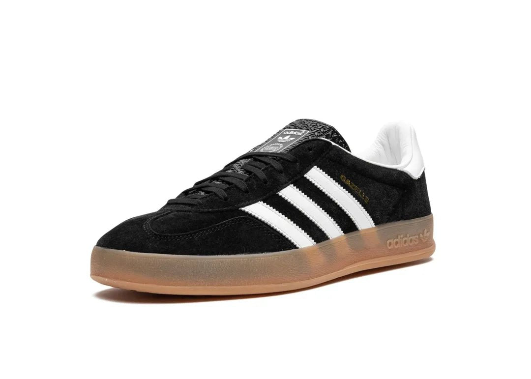 Adidas Gazelle Black White Gum - PLUGSNEAKRS