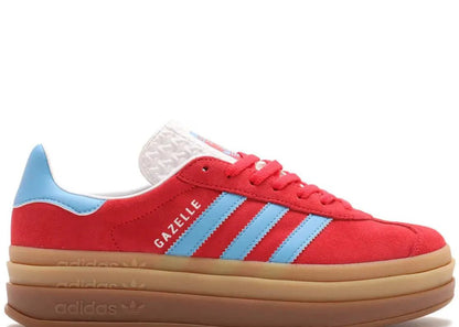 Adidas Gazelle Bold Active Pink Blue Burst - PLUGSNEAKRS