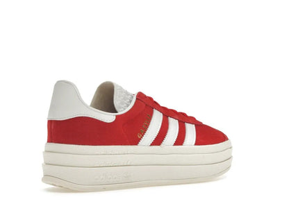 Adidas Gazelle Bold Red Cloud White - PLUGSNEAKRS