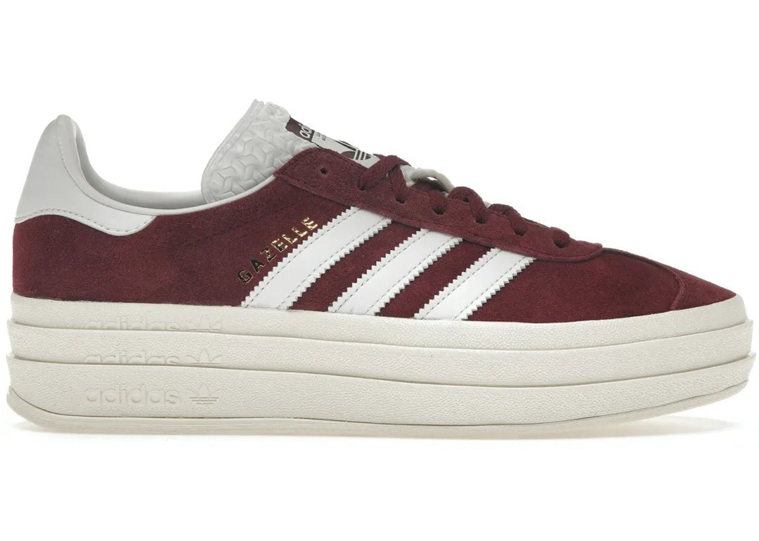 Adidas Gazelle Bold Shadow Red - PLUGSNEAKRS