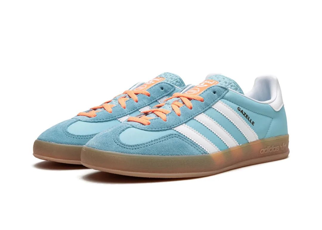 Adidas Gazelle Indoor Preloved Blue White Gum - PLUGSNEAKRS