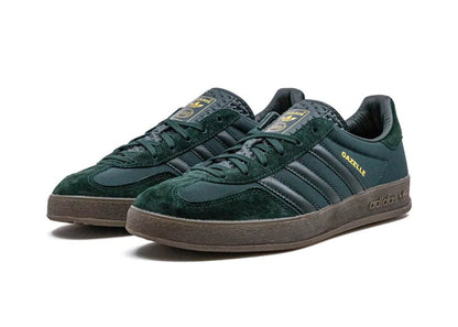 Adidas Gazelle Indoor Shadow Green Gum - PLUGSNEAKRS