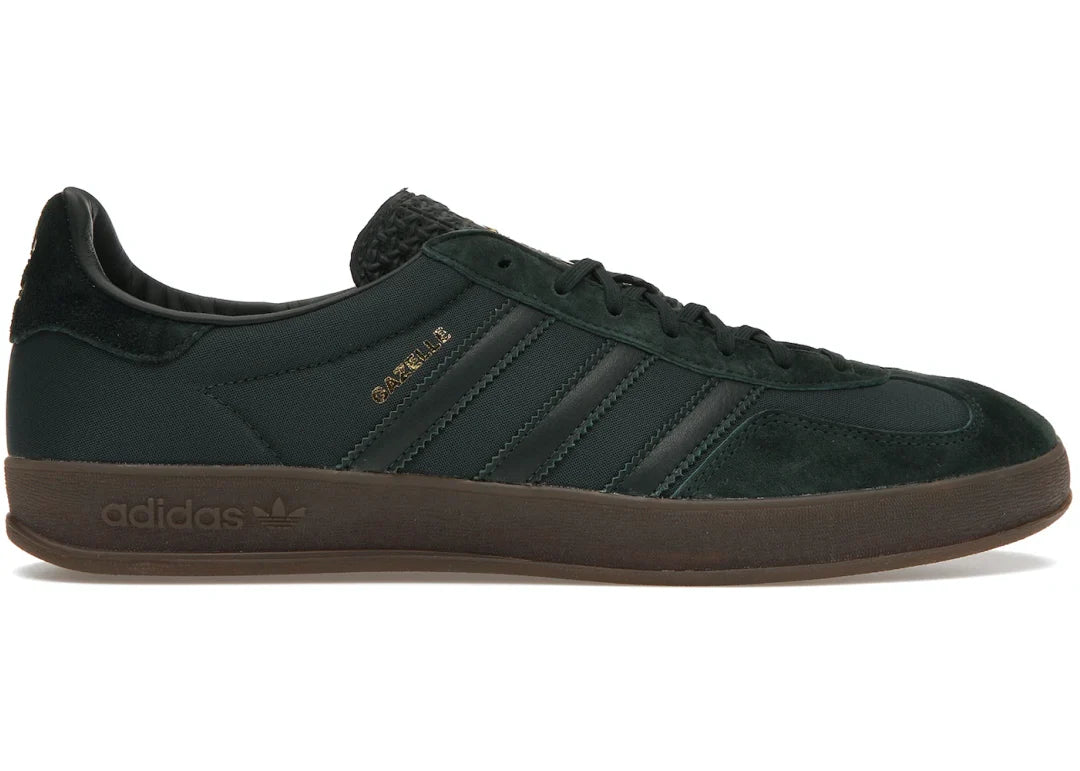 Adidas Gazelle Indoor Shadow Green Gum - PLUGSNEAKRS