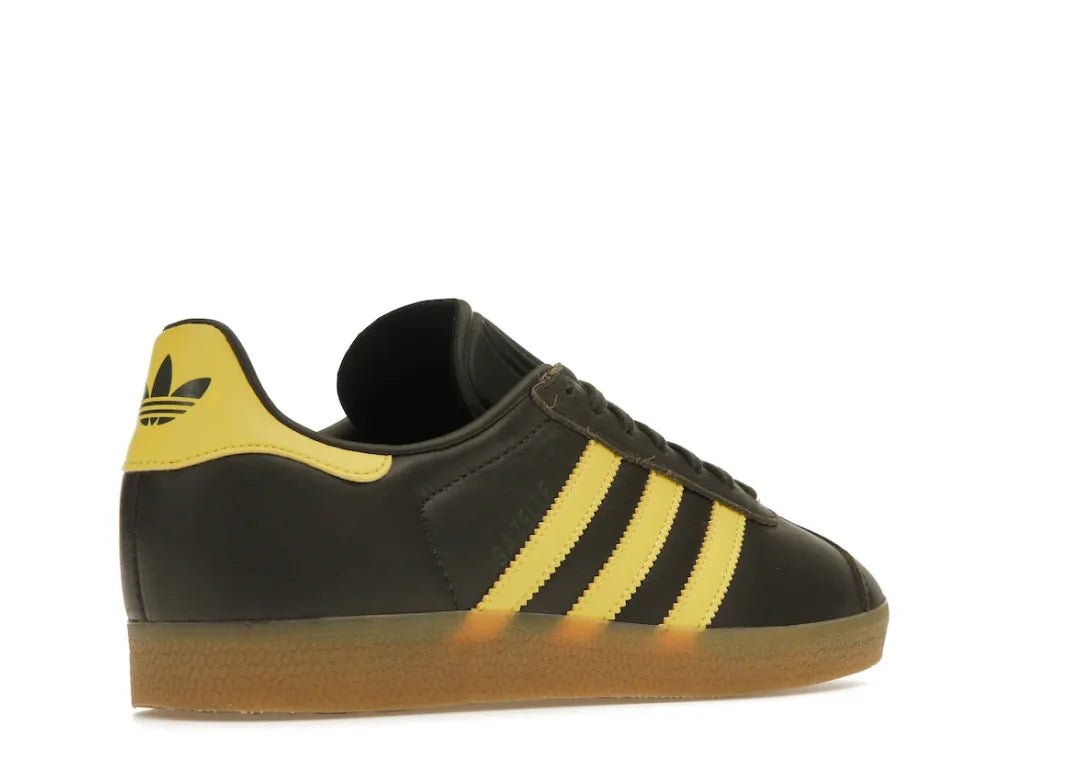 Adidas Gazelle Shadow Olive Yellow Gum - PLUGSNEAKRS