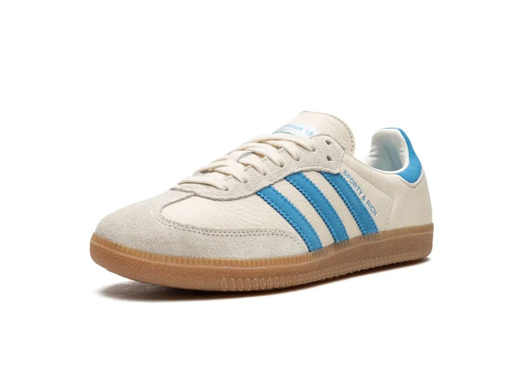 Adidas Samba OG Sporty & Rich Cream Blue - PLUGSNEAKRS