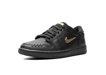 Jordan 1 Low Method of Make Black Metallic Gold (Women's)