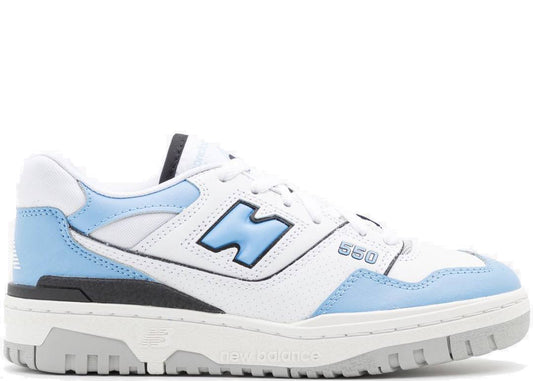 New Balance 550 White Carolina Blue - PLUGSNEAKRS