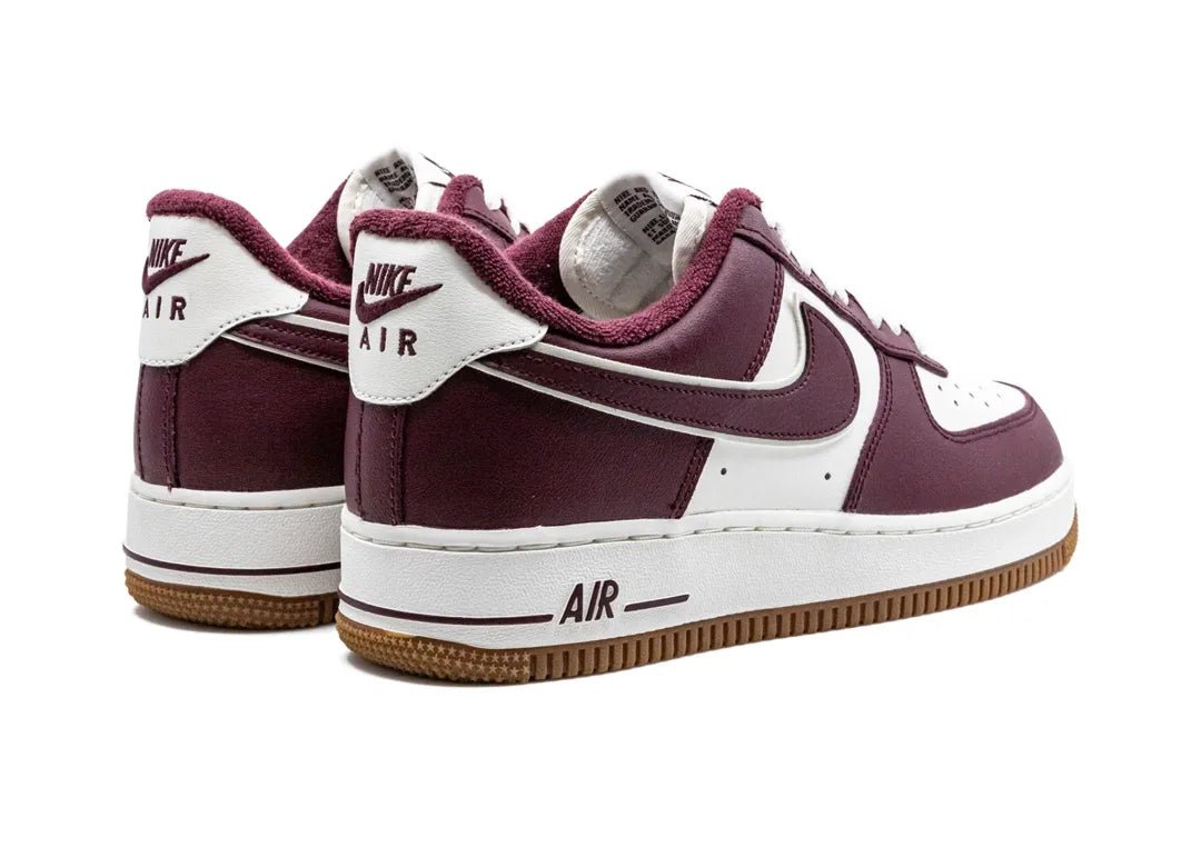 Nike Air Force 1 Low College Pack Night Maroon - PLUGSNEAKRS