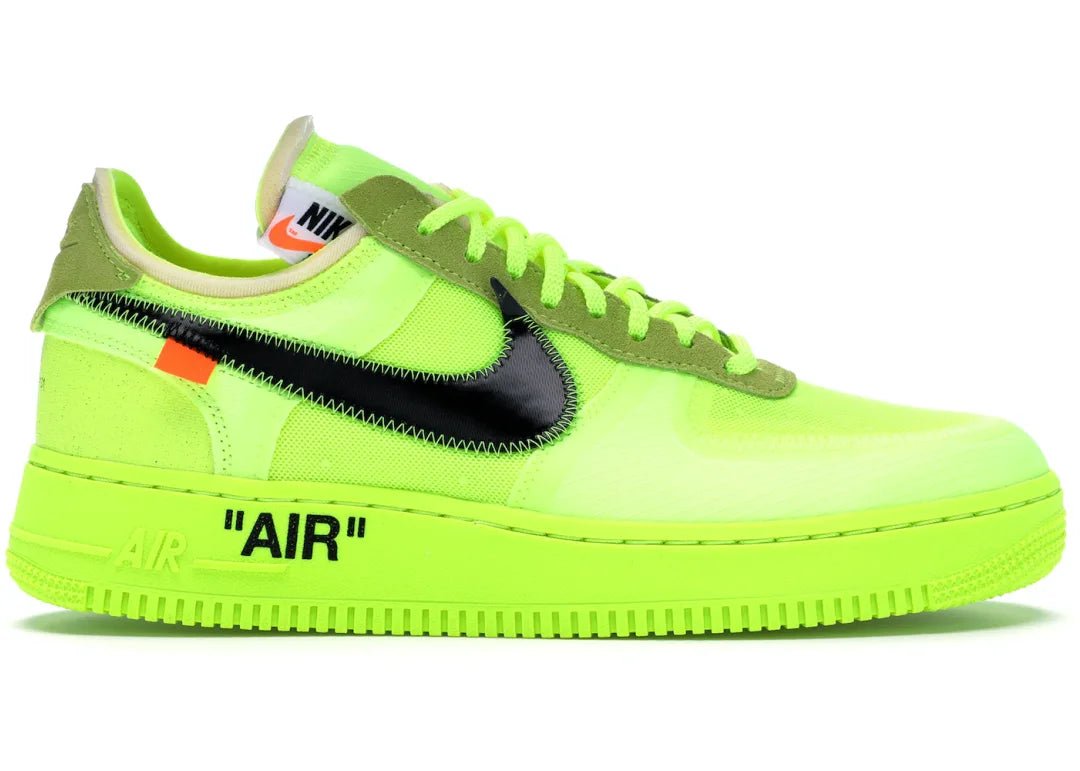 Nike Air Force 1 Low Off-White Volt - PLUGSNEAKRS