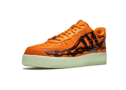 Nike Air Force 1 Low Orange Skeleton Halloween - PLUGSNEAKRS