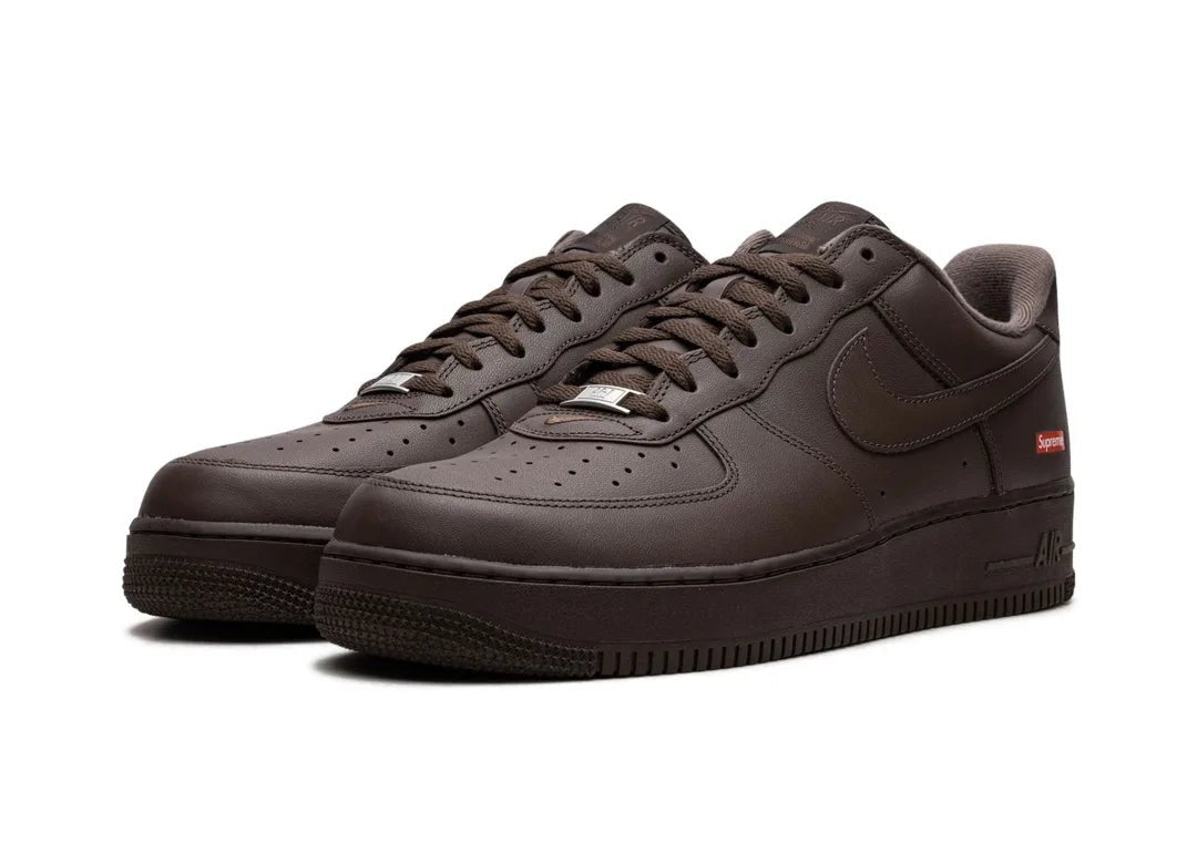 Nike Air Force 1 Low Supreme Baroque Brown - PLUGSNEAKRS