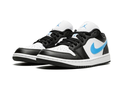 Nike Air Jordan 1 Low Black University Blue White (W) - PLUGSNEAKRS