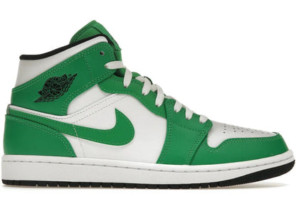 Nike Air Jordan 1 Mid Lucky Green - PLUGSNEAKRS