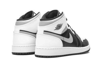 Nike Air Jordan 1 Mid White Shadow (GS) - PLUGSNEAKRS