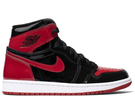 Nike Air Jordan 1 Retro High OG Bred Patent - PLUGSNEAKRS