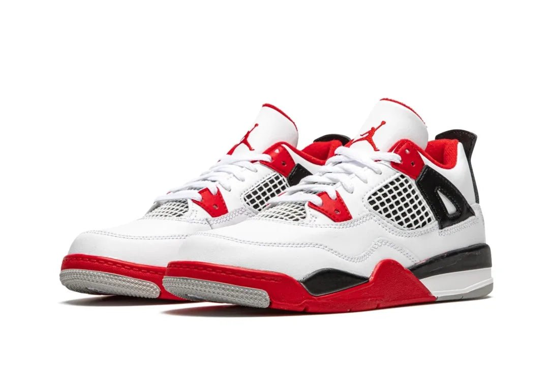 Nike Air Jordan 4 Retro Fire Red (PS) - PLUGSNEAKRS