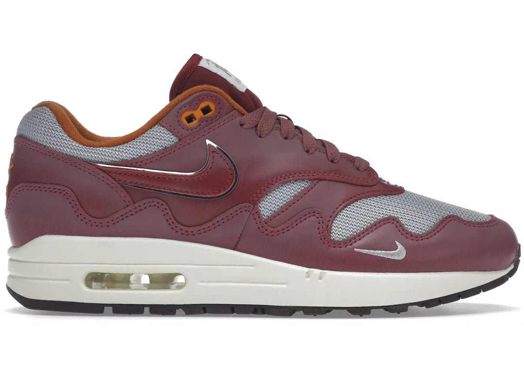 Nike Air Max 1 Patta Waves Rush Maroon (without Bracelet)