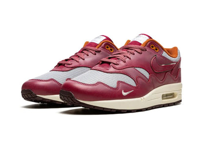 Nike Air Max 1 Patta Waves Rush Maroon (without Bracelet) - PLUGSNEAKRS