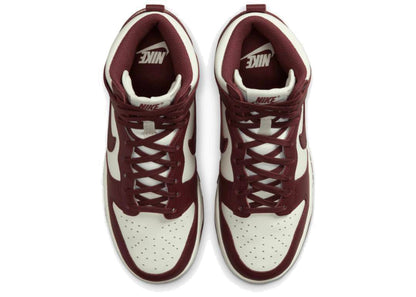 Nike Dunk High Burgundy Crush