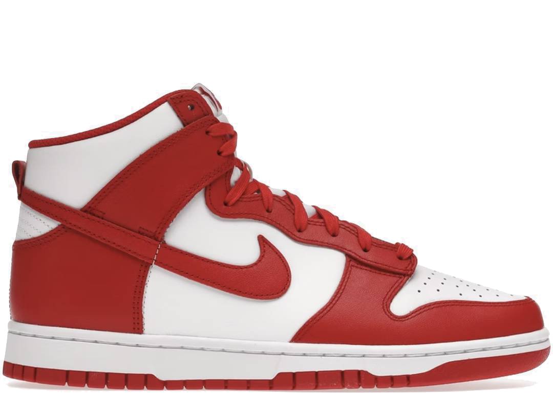 Nike Dunk High Championship White Red - PLUGSNEAKRS