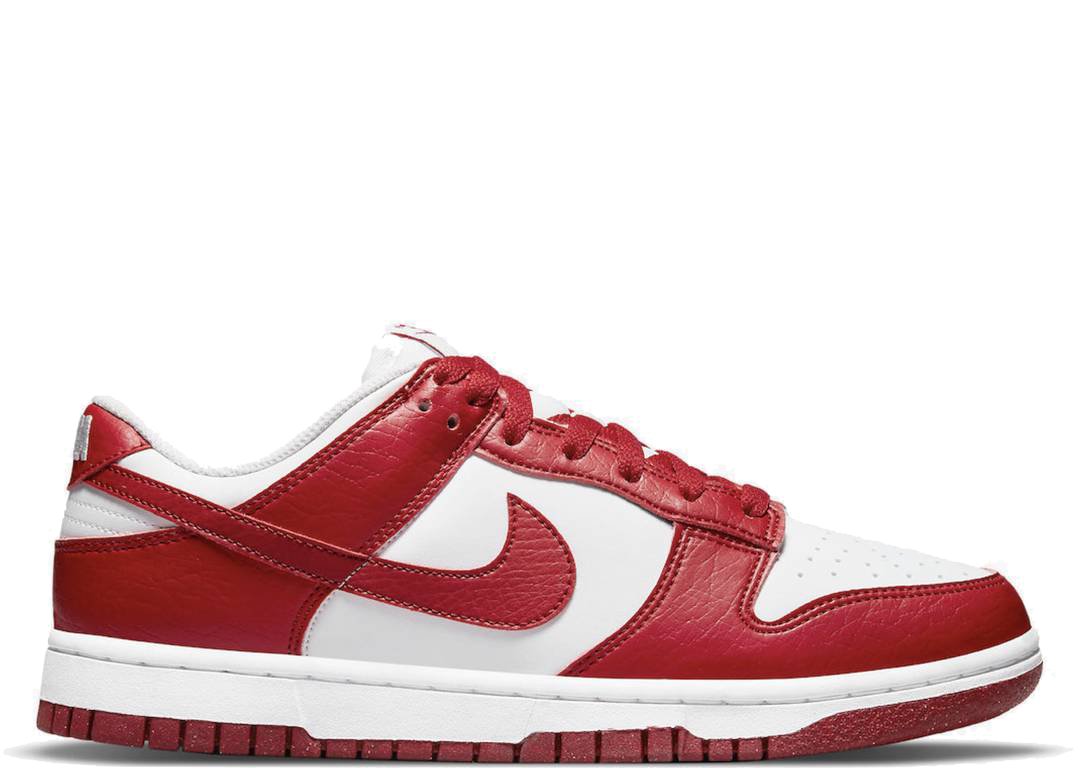 Nike Dunk Low Next Nature White Gym Red - PLUGSNEAKRS