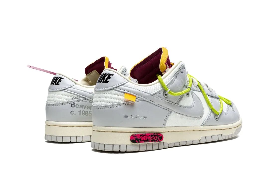 Nike Dunk Low Off-White Lot 8 - PLUGSNEAKRS