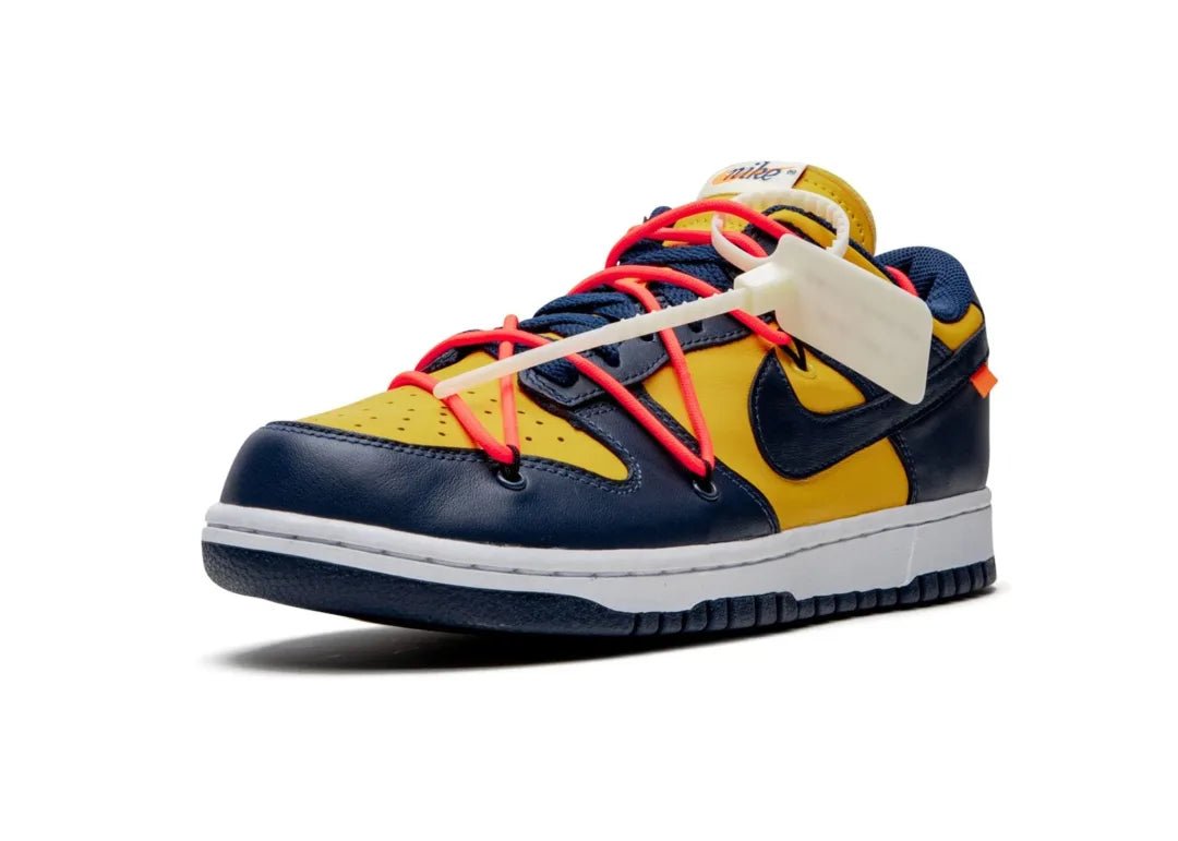 Nike Dunk Low Off-White University Gold - PLUGSNEAKRS