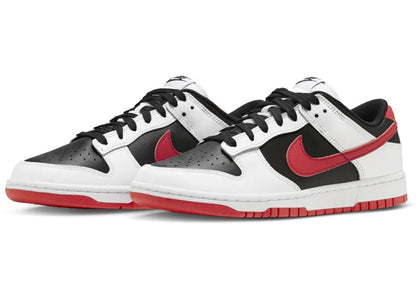 Nike Dunk Low Retro White Black University Red - PLUGSNEAKRS