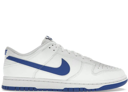 Nike Dunk Low White Hyper Royal - PLUGSNEAKRS