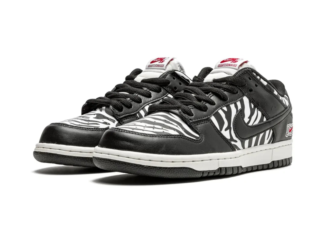 Nike SB Dunk Low OG QS Quartersnacks Zebra - PLUGSNEAKRS