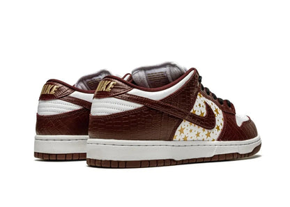 Nike SB Dunk Low Supreme Stars Barkroot Brown - PLUGSNEAKRS